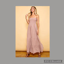 Load image into Gallery viewer, Fall strapless dress
